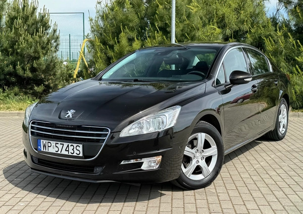 Peugeot 508 cena 29900 przebieg: 215250, rok produkcji 2013 z Płock małe 596